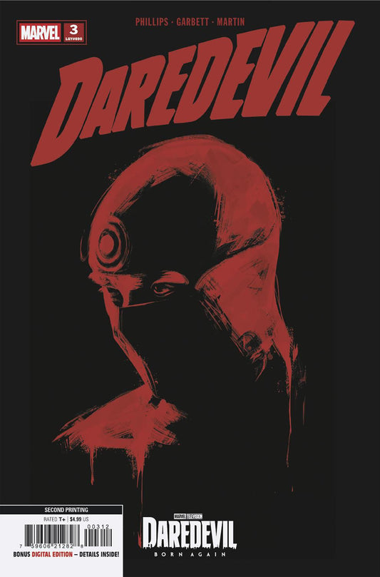 DAREDEVIL #3 MARVEL TELEVISION 2ND PRINTING VAR