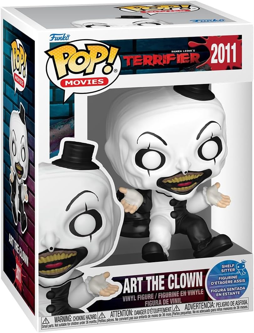 POP HORROR TERRIFIER ART THE CLOWN SIT