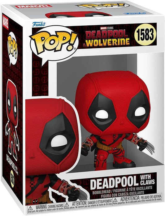 POP MARVEL DEADPOOL 3 W/ CLAWS
