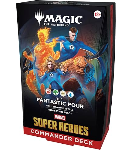 MAGIC THE GATHERING THE FANTASTIC FOUR COMMANDER DECK