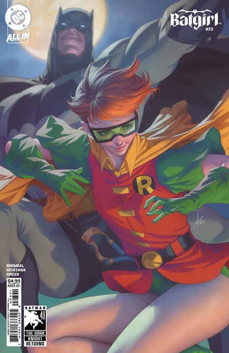 BATGIRL #23 CVR D STANLEY ARTGERM LAU DARK KNIGHT RETURNS 40TH ANNIVERSARY CARD STOCK VAR BATMAN BAD SEEDS
