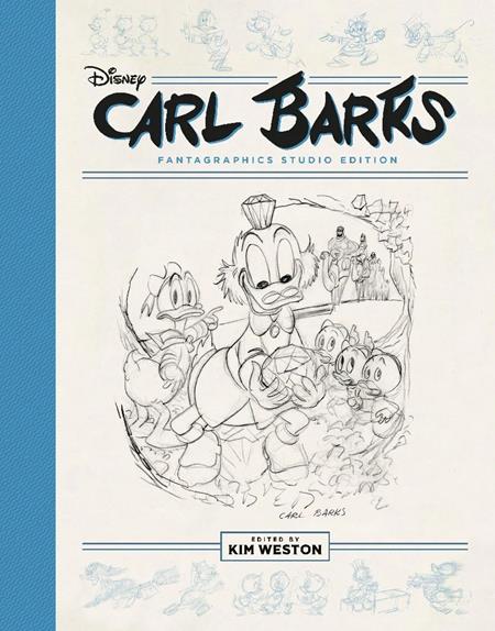 CARL BARKS PENCILS AND STORYBOARDS HC KING SCROOGE THE FIRST AND OTHER STORIES THE FANTAGRAPHICS STUDIO EDITION