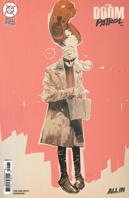 DOOM PATROL #1 CVR G 1:25 INCV ASHLEY WOOD CARD STOCK VAR