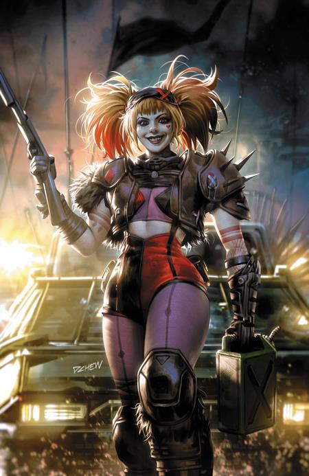 HARLEY QUINN #66 CVR D DERRICK CHEW CARD STOCK VAR BATMAN BAD SEEDS