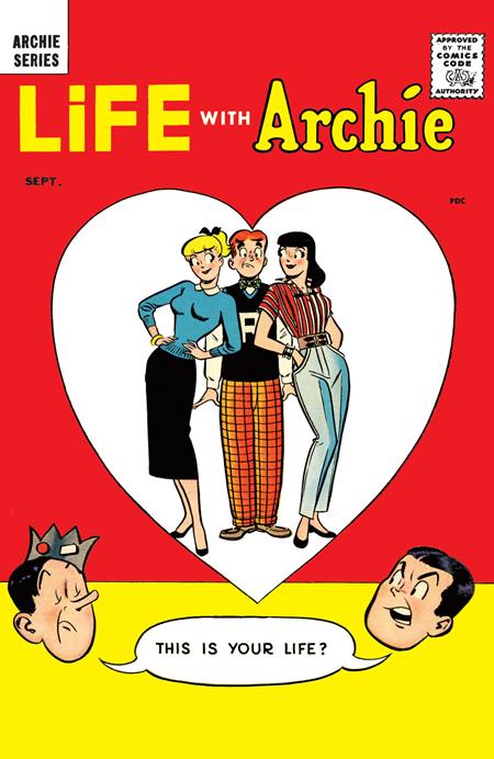 LIFE WITH ARCHIE #1 FACSIMILE CVR D HARRY LUCEY TERRY SZENICS FOIL VAR