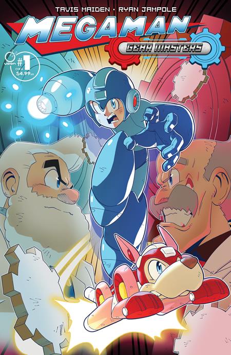 MEGA MAN GEAR MASTERS #1 CVR A RYAN JAMPOLE (OF 5)