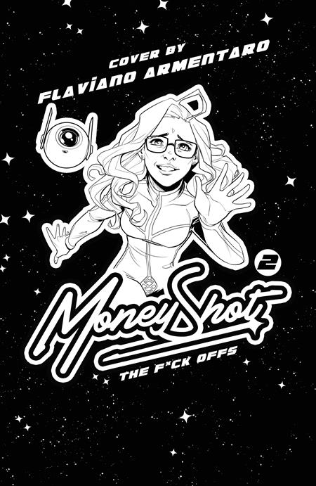 MONEY SHOT THE F* OFFS #2 CVR F FLAVIANO AREMENTARO NSFW BLACK BAG FULL ART VAR (OF 5)