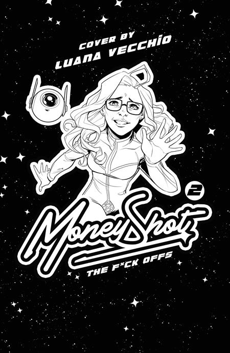 MONEY SHOT THE F* OFFS #2 CVR H LUANA VECCHIO NSFW BLACK BAG FULL ART VAR (OF 5)