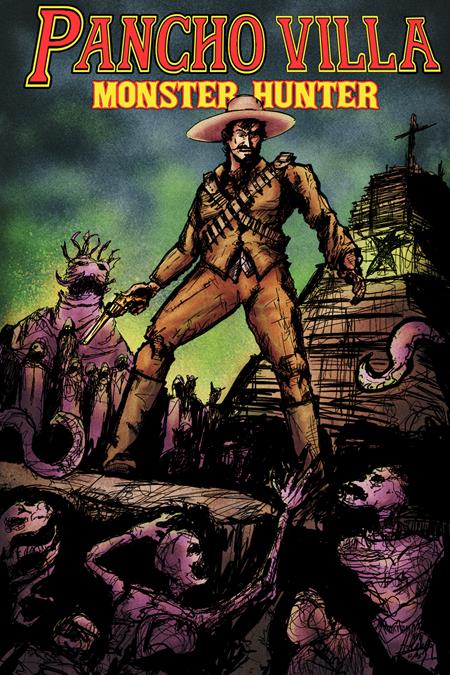 PANCHO VILLA MONSTER HUNTER #1 CVR C HECTOR RODRIGUEZ III HOMAGE VAR (OF 3)