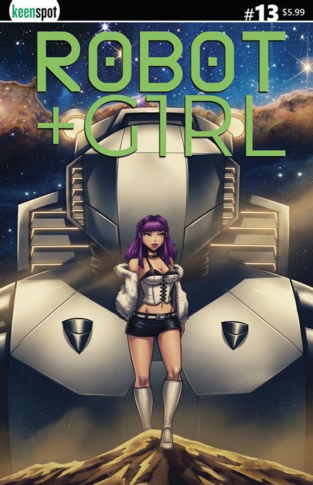 ROBOT + GIRL #13 CVR A MIKE WHITE