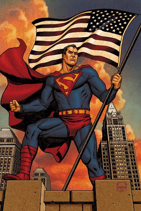 SUPERMAN THE STRANGER #1 CVR B DAVE JOHNSON CARD STOCK VAR (OF 6)