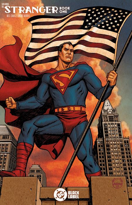 SUPERMAN THE STRANGER #1 CVR B DAVE JOHNSON CARD STOCK VAR (OF 6)