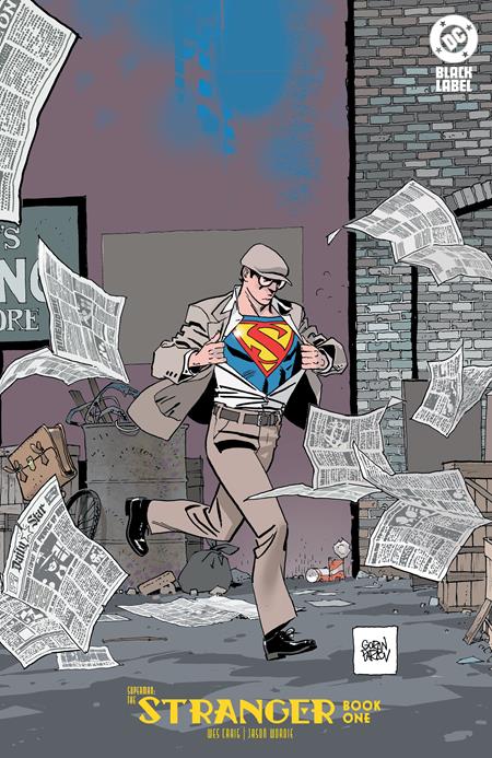 SUPERMAN THE STRANGER #1 CVR C GORAN PARLOV CARD STOCK VAR (OF 6)