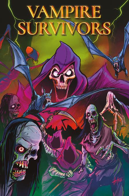 VAMPIRE SURVIVORS #1 CVR E DAVID HARTMAN FOIL VAR (OF 4)