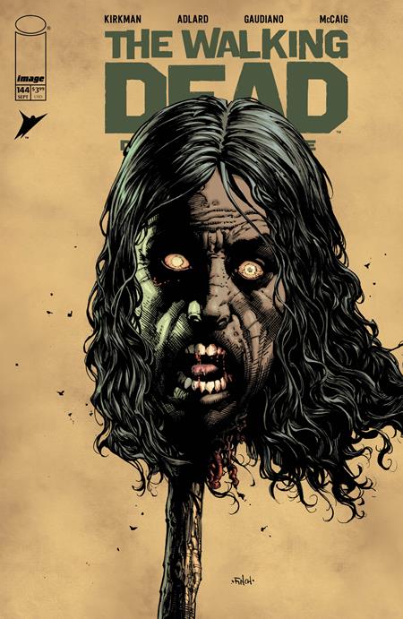 WALKING DEAD DELUXE #144 CVR A DAVID FINCH & DAVE MCCAIG