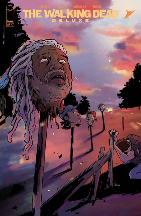 WALKING DEAD DELUXE #144 CVR C LIANA KANGAS CONNECTING COVER VAR