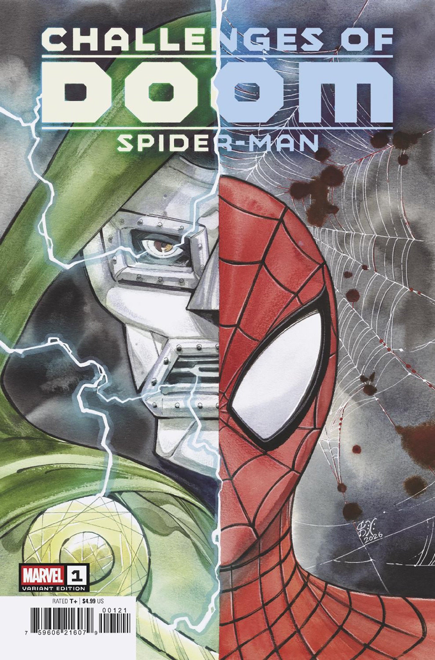 CHALLENGES OF DOOM SPIDER-MAN #1 PEACH MOMOKO VAR CVR B