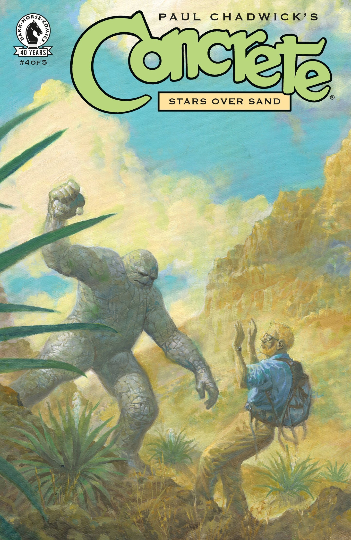 CONCRETE STARS OVER SAND #4 CVR A PAUL CHADWICK