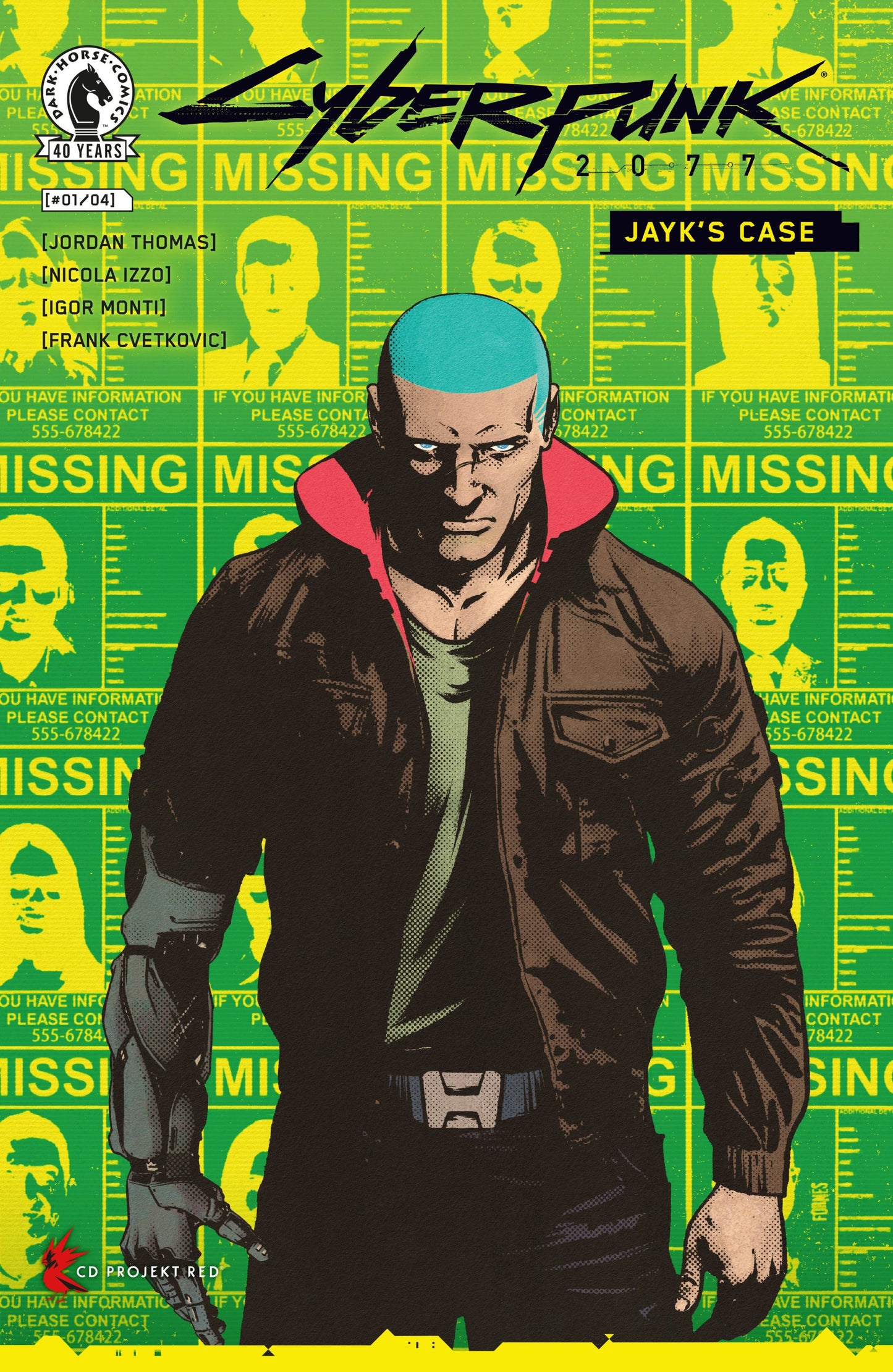 CYBERPUNK 2077 JAYKS CASE #1 CVR B JORGE FORNES