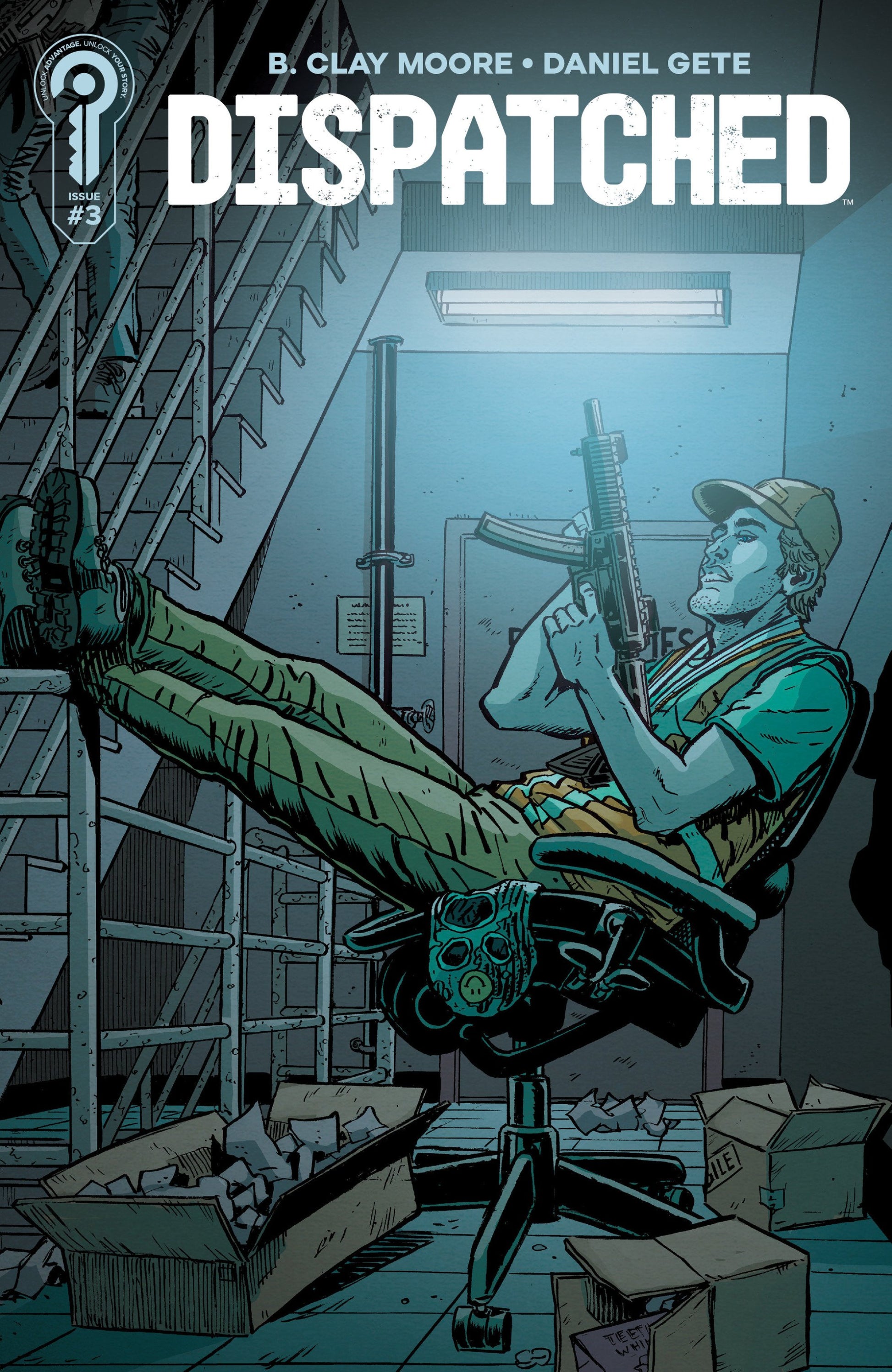DISPATCHED #3 COVER B DAVID LAPHAM CVR B