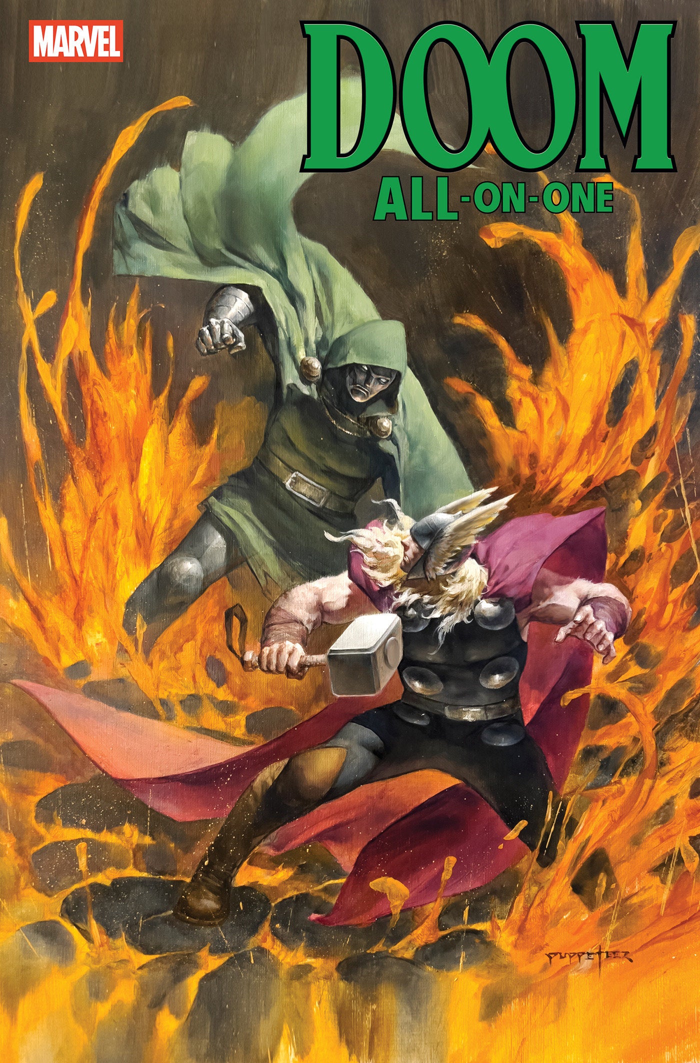 DOOM ALL-ON-ONE #1 PUPPETEER LEE FOIL VAR CVR C