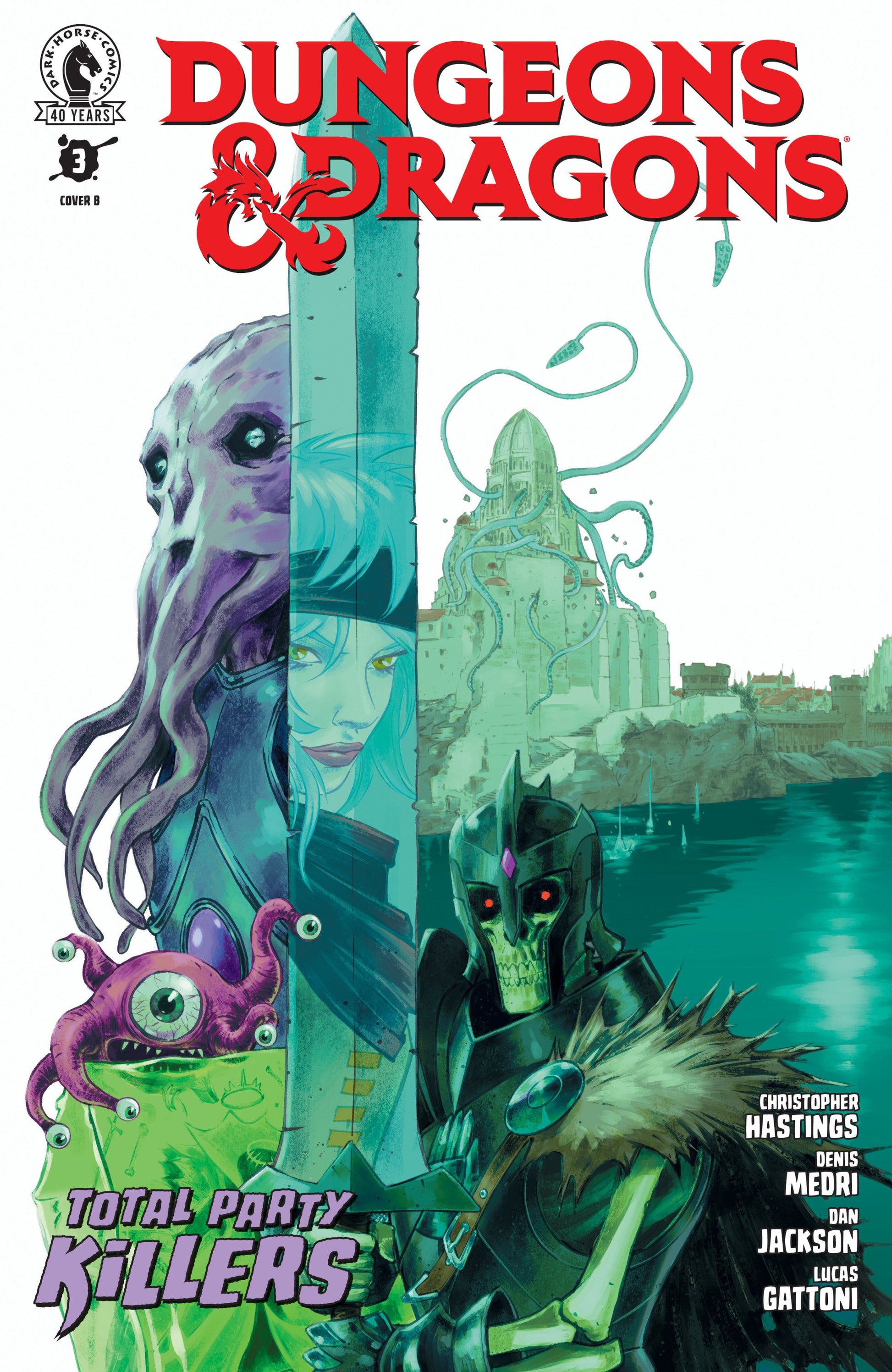 DUNGEONS AND DRAGONS TOTAL PARTY KILLERS #3 CVR B FERNANDO BLANCO