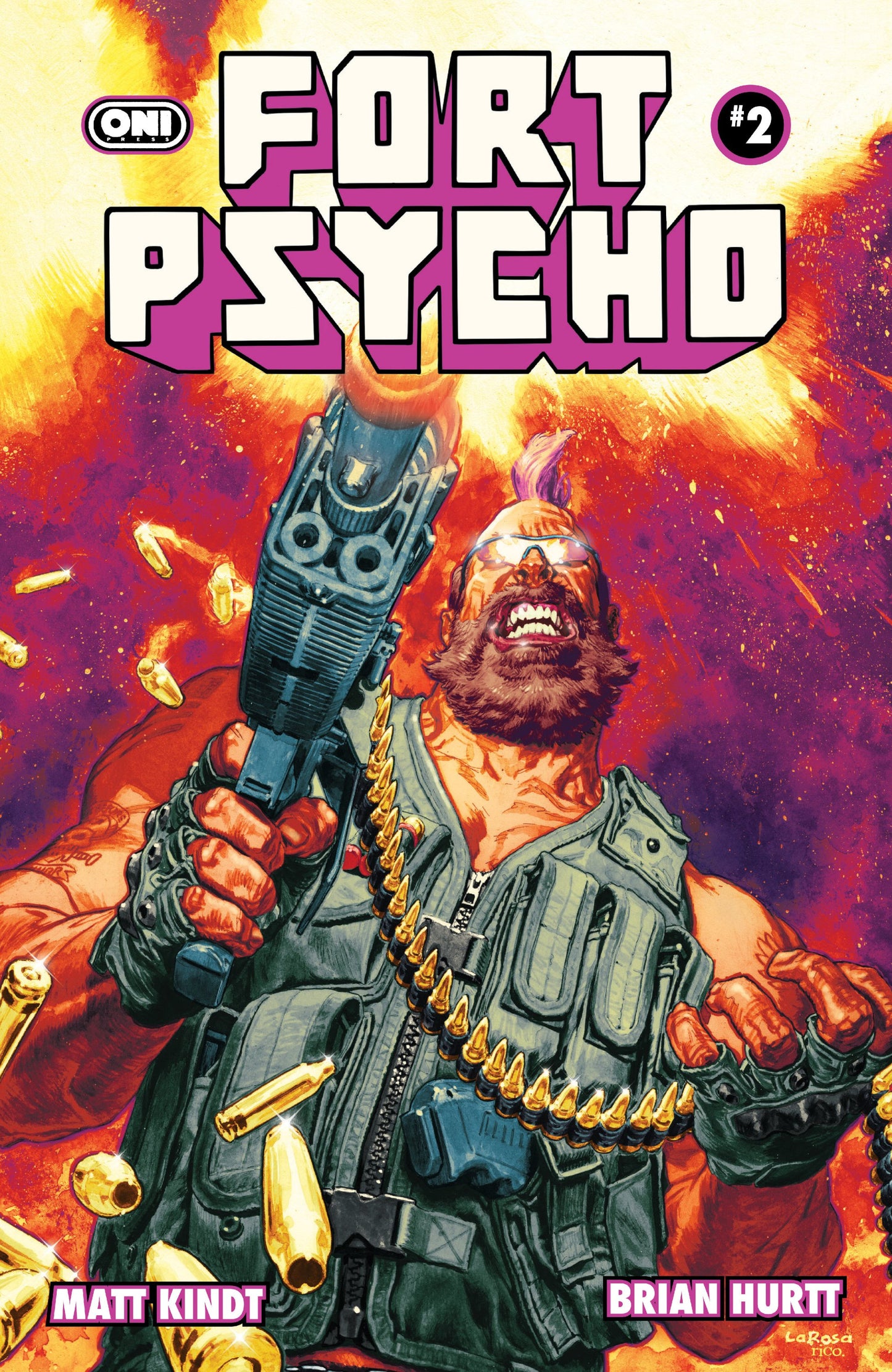 FORT PSYCHO #2 CVR B LEWIS LAROSA VAR