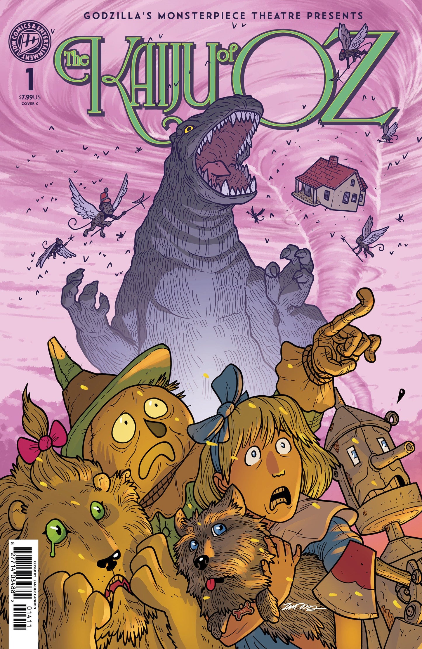 GODZILLAS MONSTERPIECE THEATRE PRESENTS THE KAIJU OF OZ VAR C CANNON CVR C