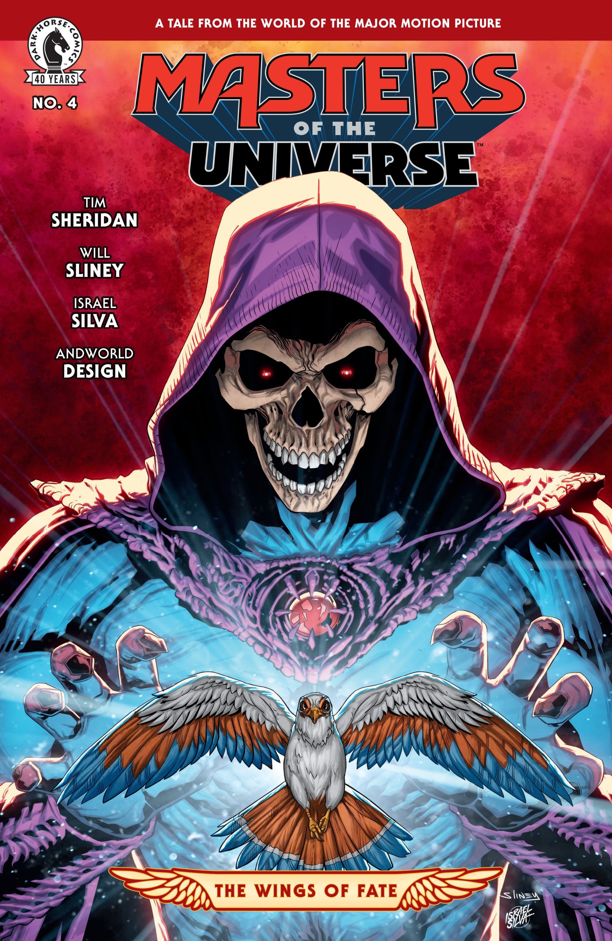 HE-MAN AND THE MASTERS OF THE UNIVERSE THE WINGS OF FATE #4 CVR A WILL SLINEY
