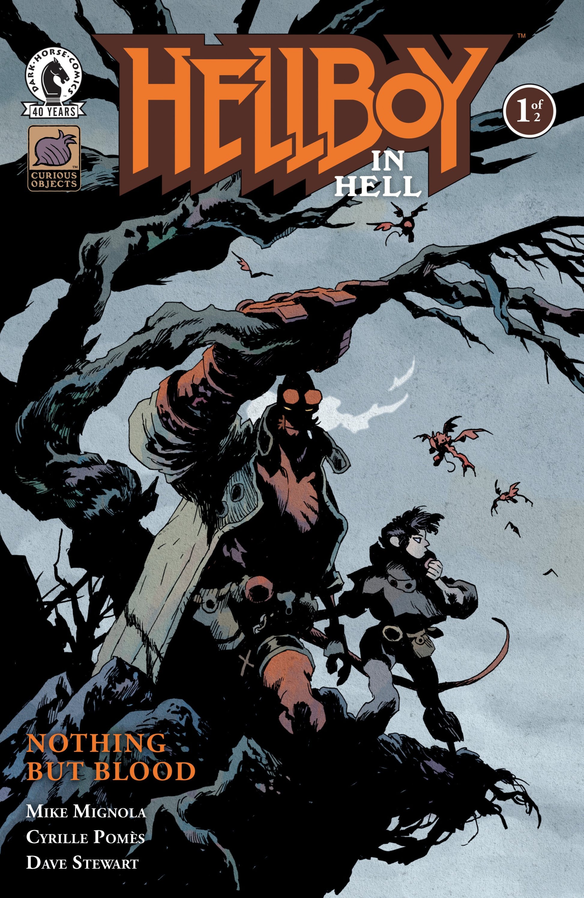 HELLBOY IN HELL NOTHING BUT BLOOD #1 CVR A CYRILLE POMES