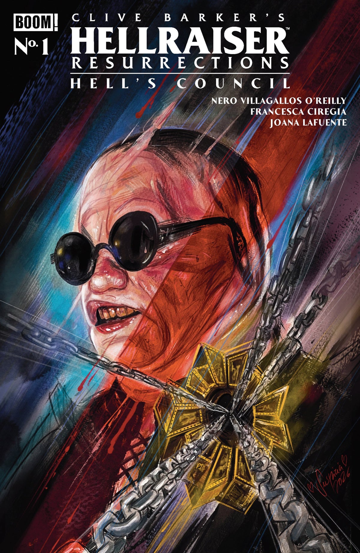 HELLRAISER RESURRECTIONS - HELLS COUNCIL #1 CVR A VILCHEZ