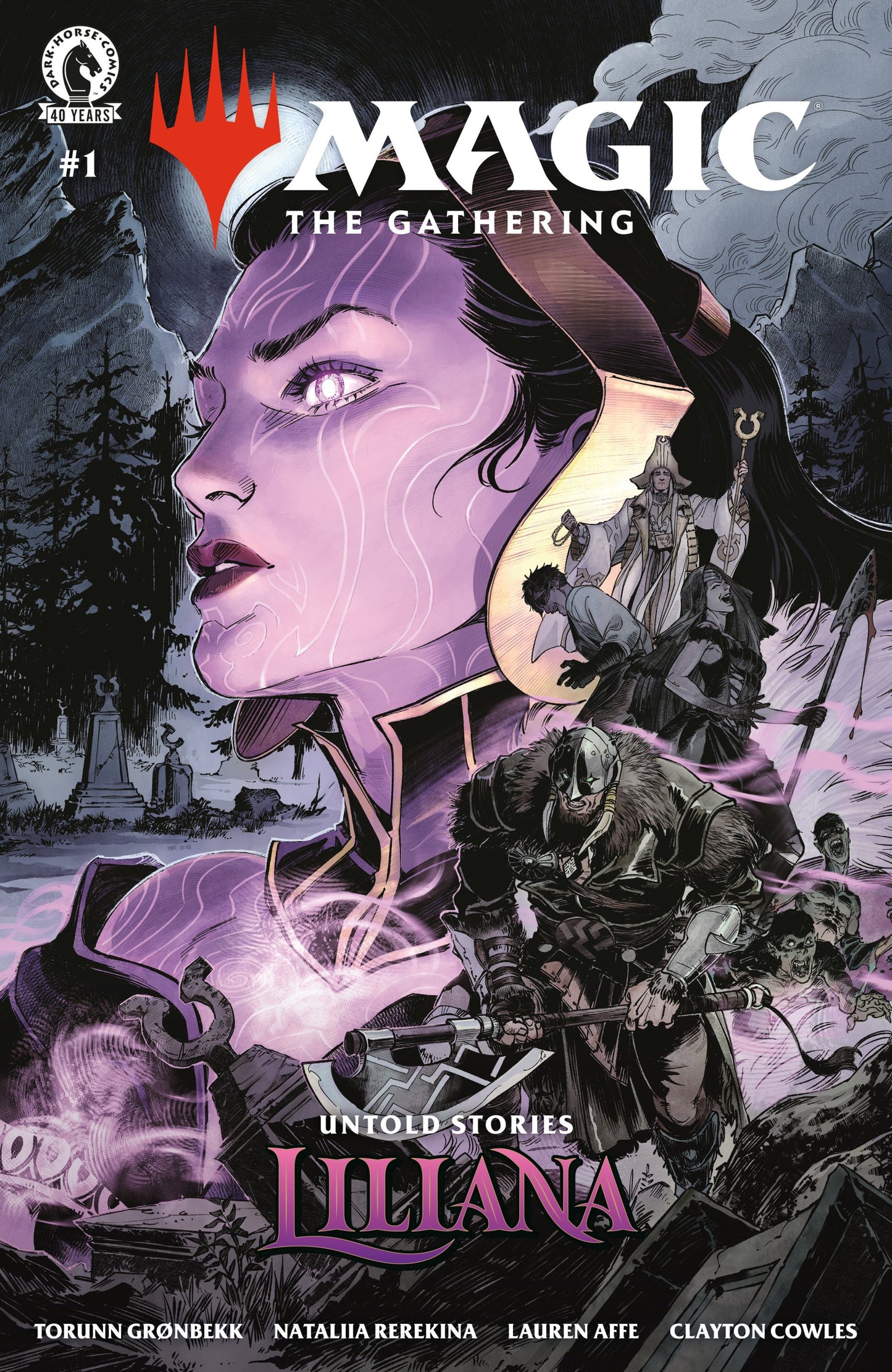 MAGIC THE GATHERING UNTOLD STORIES--LILIANA #1 CVR A NATALIIA REREKINA