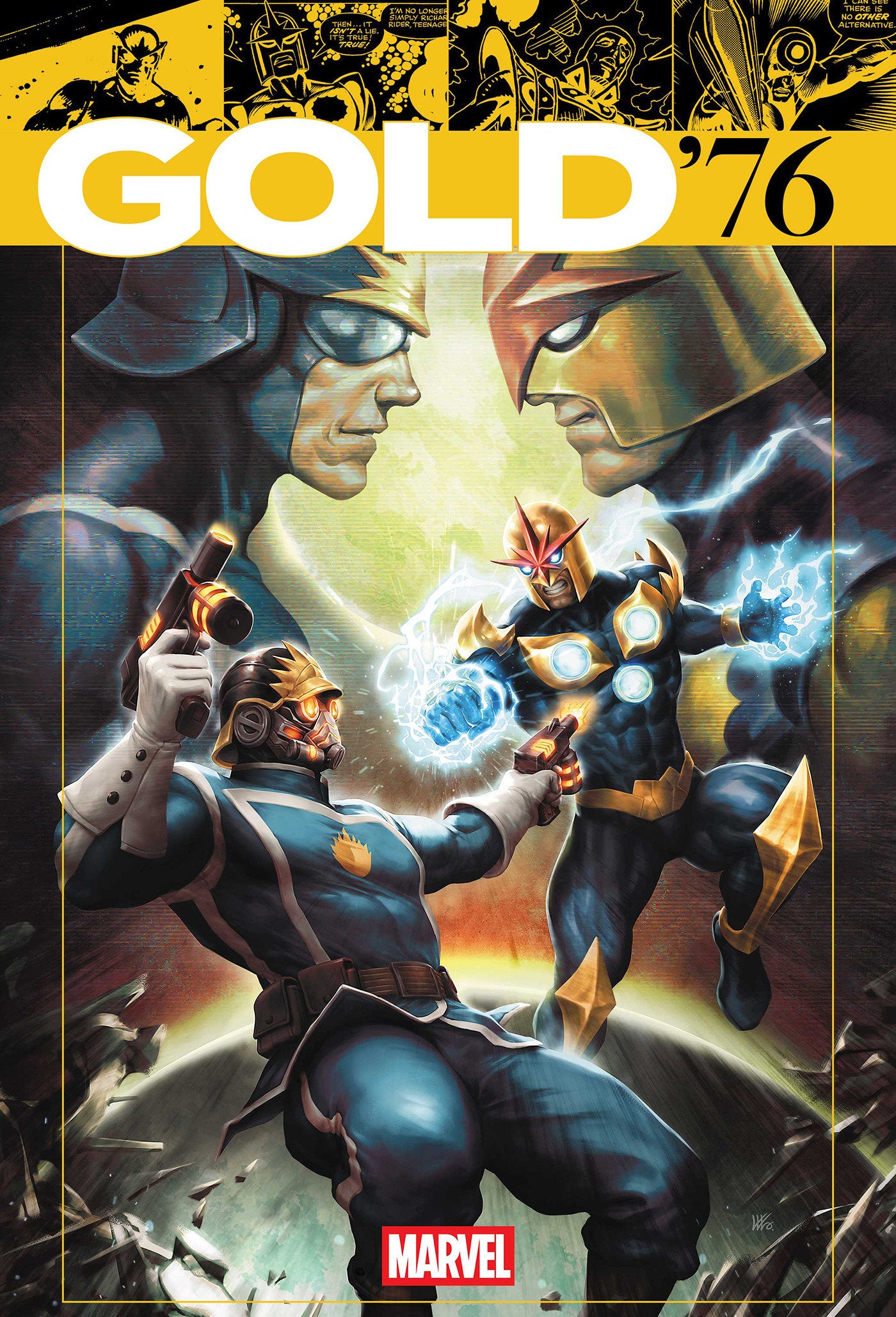 MARVEL GOLD 76 #1 KENDRICK LIM VAR CVR B