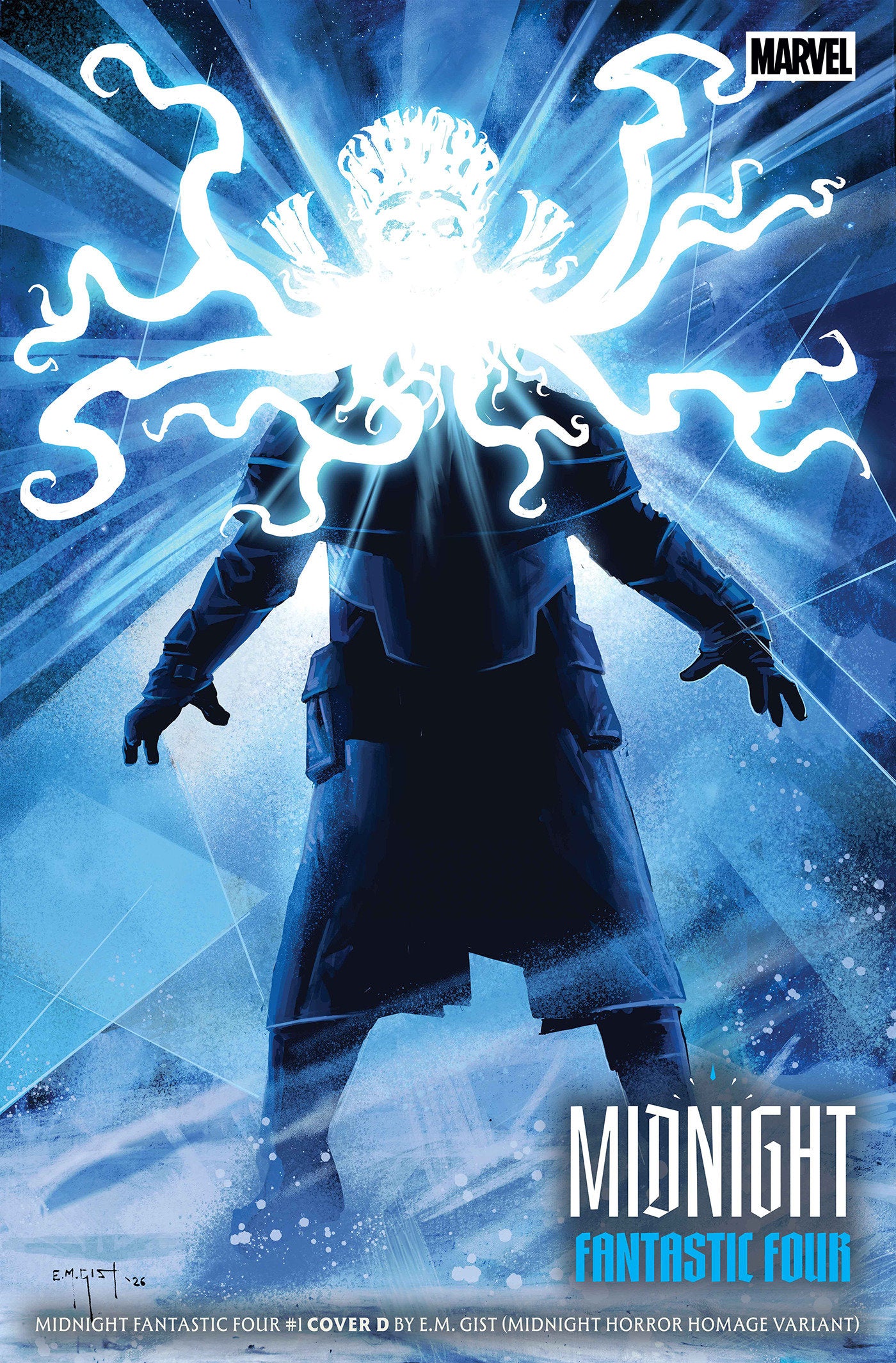 MIDNIGHT FANTASTIC FOUR #1 COVER D EM GIST MIDNIGHT HORROR HOMAGE VAR CVR D