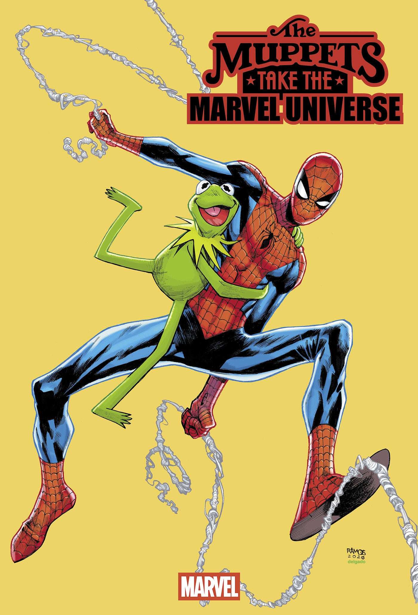 MUPPETS TAKE THE MARVEL UNIVERSE #1 HUMBERTO RAMOS FOIL VAR CVR B