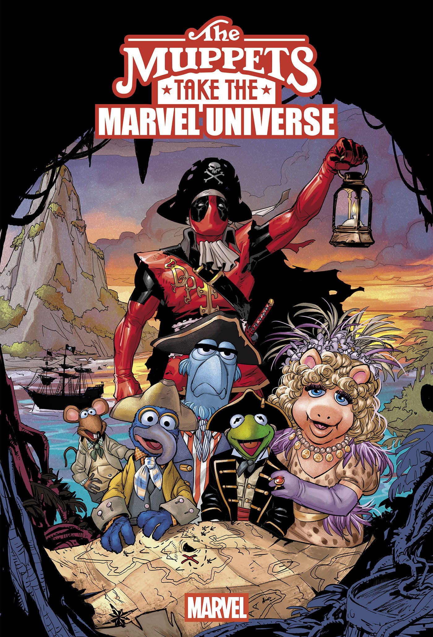 MUPPETS TAKE THE MARVEL UNIVERSE #1 MATTEO LOLLI MUPPET TREASURE ISLAND 30TH ANNIVERSARY VAR CVR E