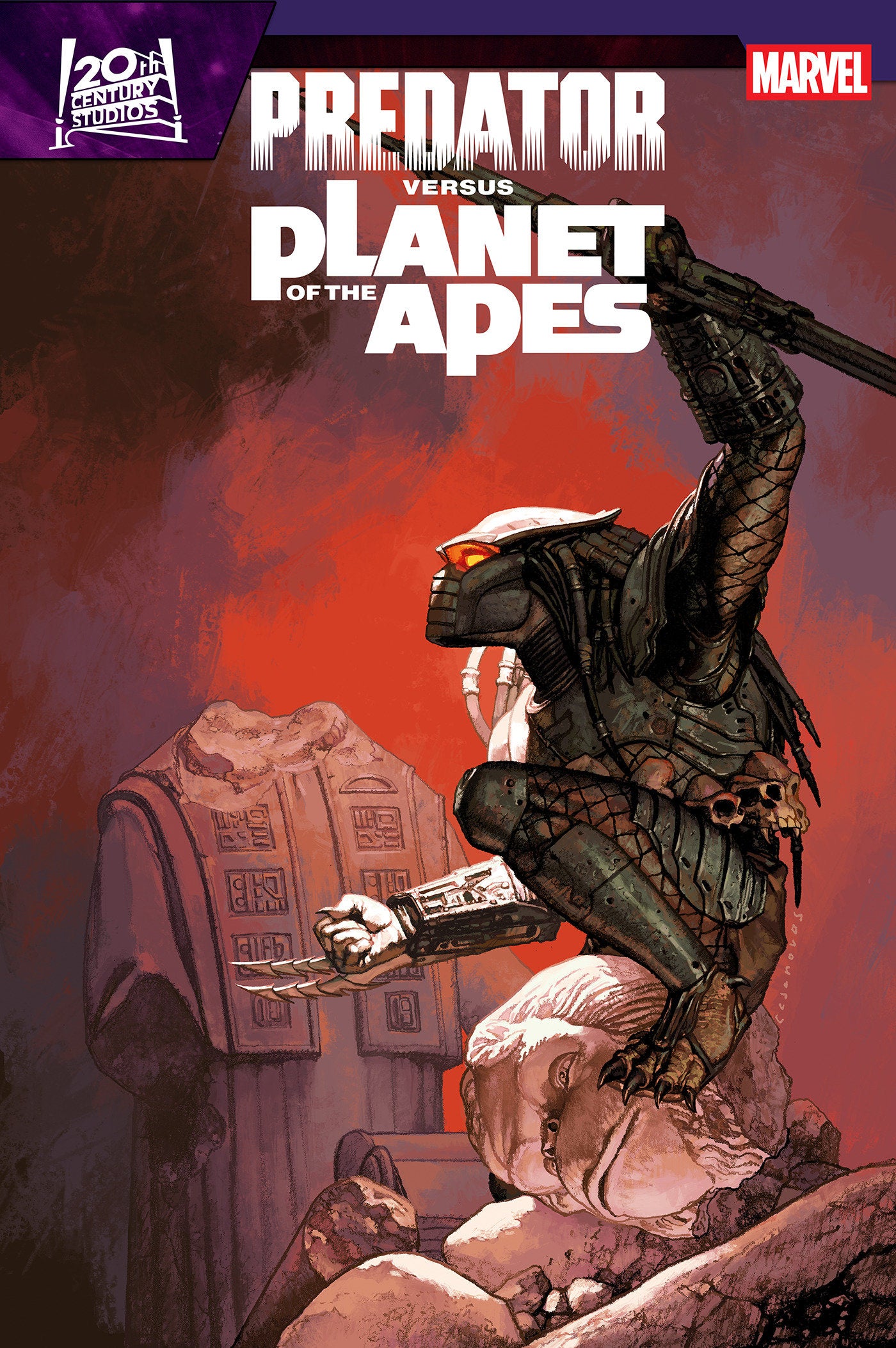 PREDATOR VS THE PLANET OF THE APES #3 JOSEMARIA CASANOVAS VAR CVR B