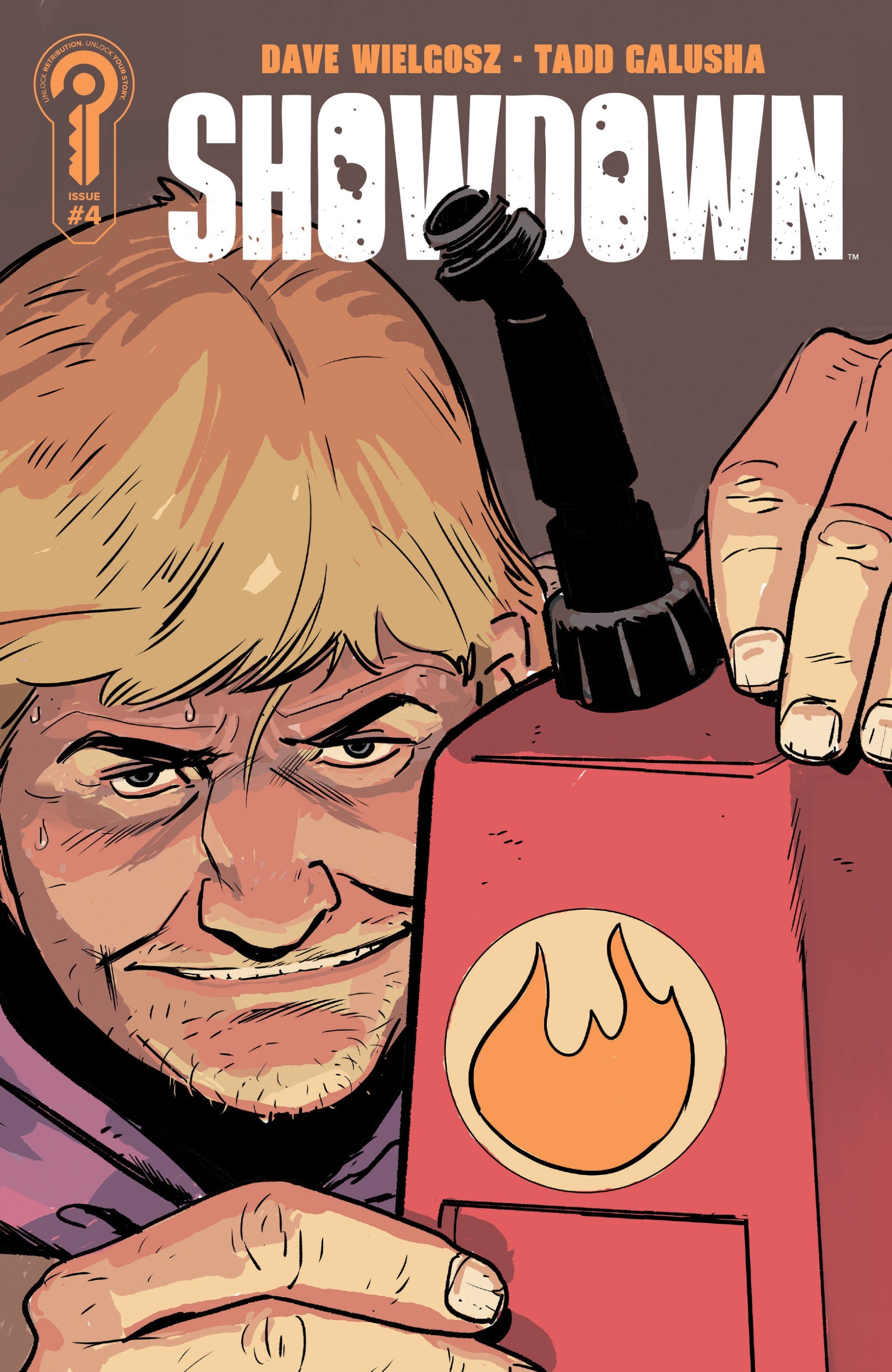 SHOWDOWN #4 COVER A STEVE LIEBER CVR A