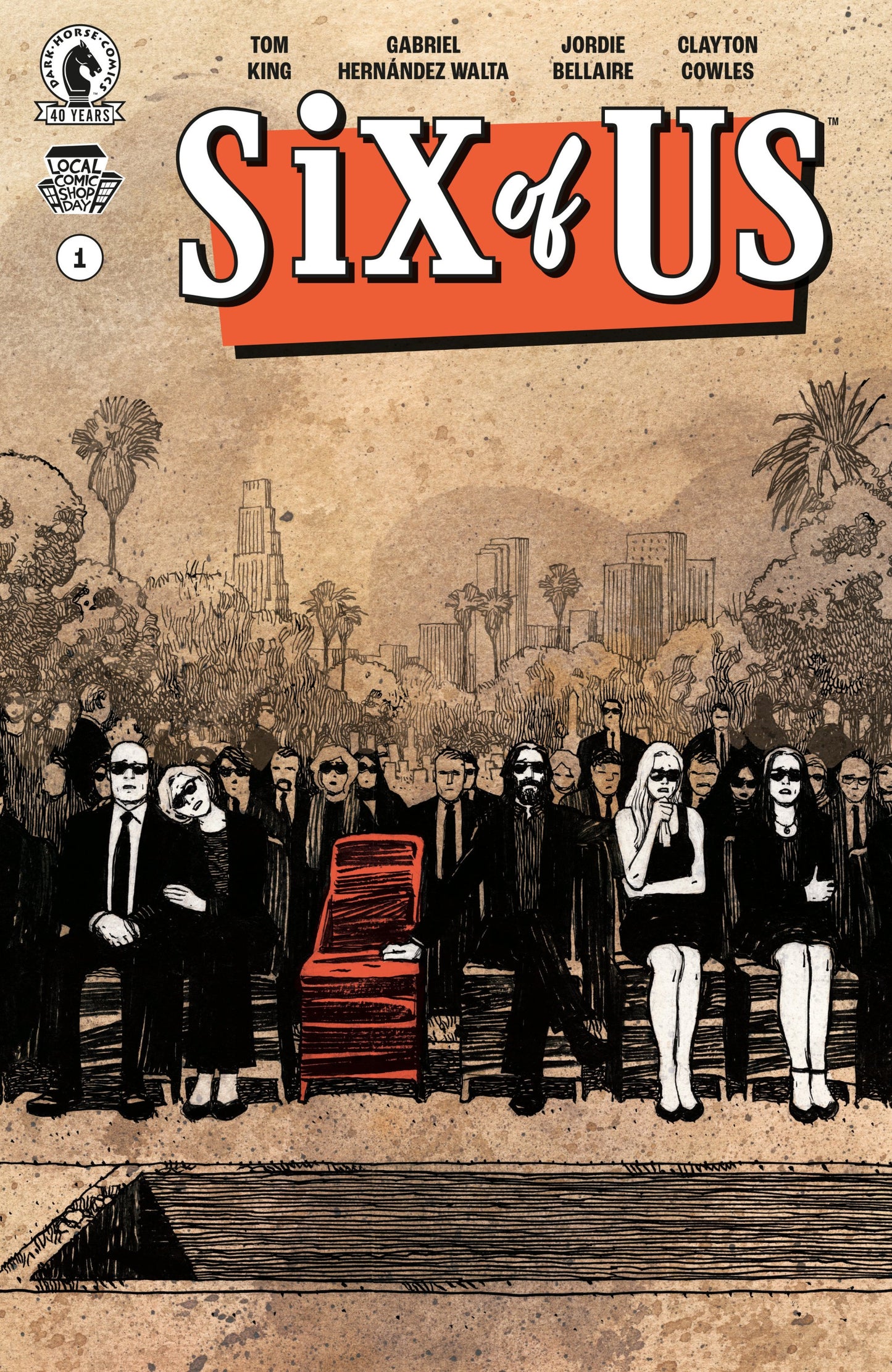 SIX OF US #1 CVR G GABRIEL HERNNDEZ WALTA LOCAL COMIC SHOP DAY