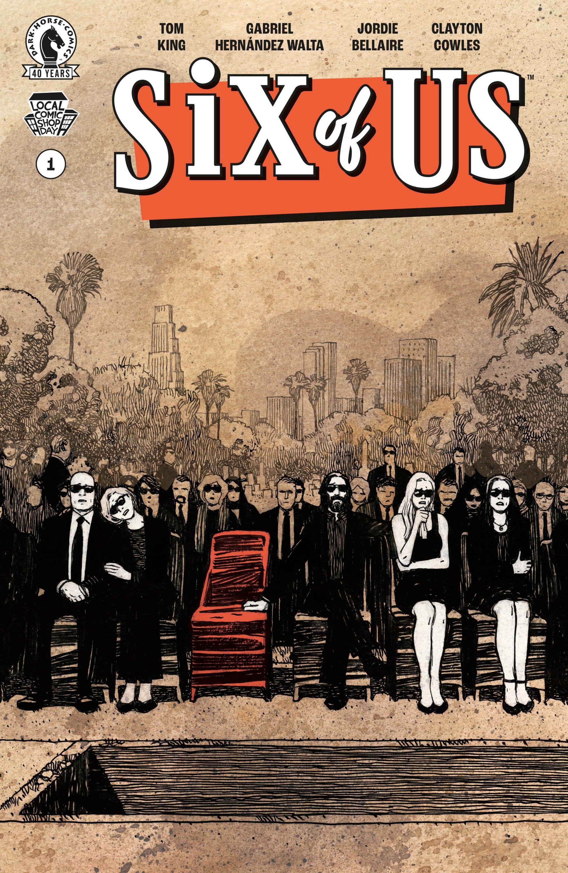 SIX OF US #1 CVR G GABRIEL HERNNDEZ WALTA LOCAL COMIC SHOP DAY