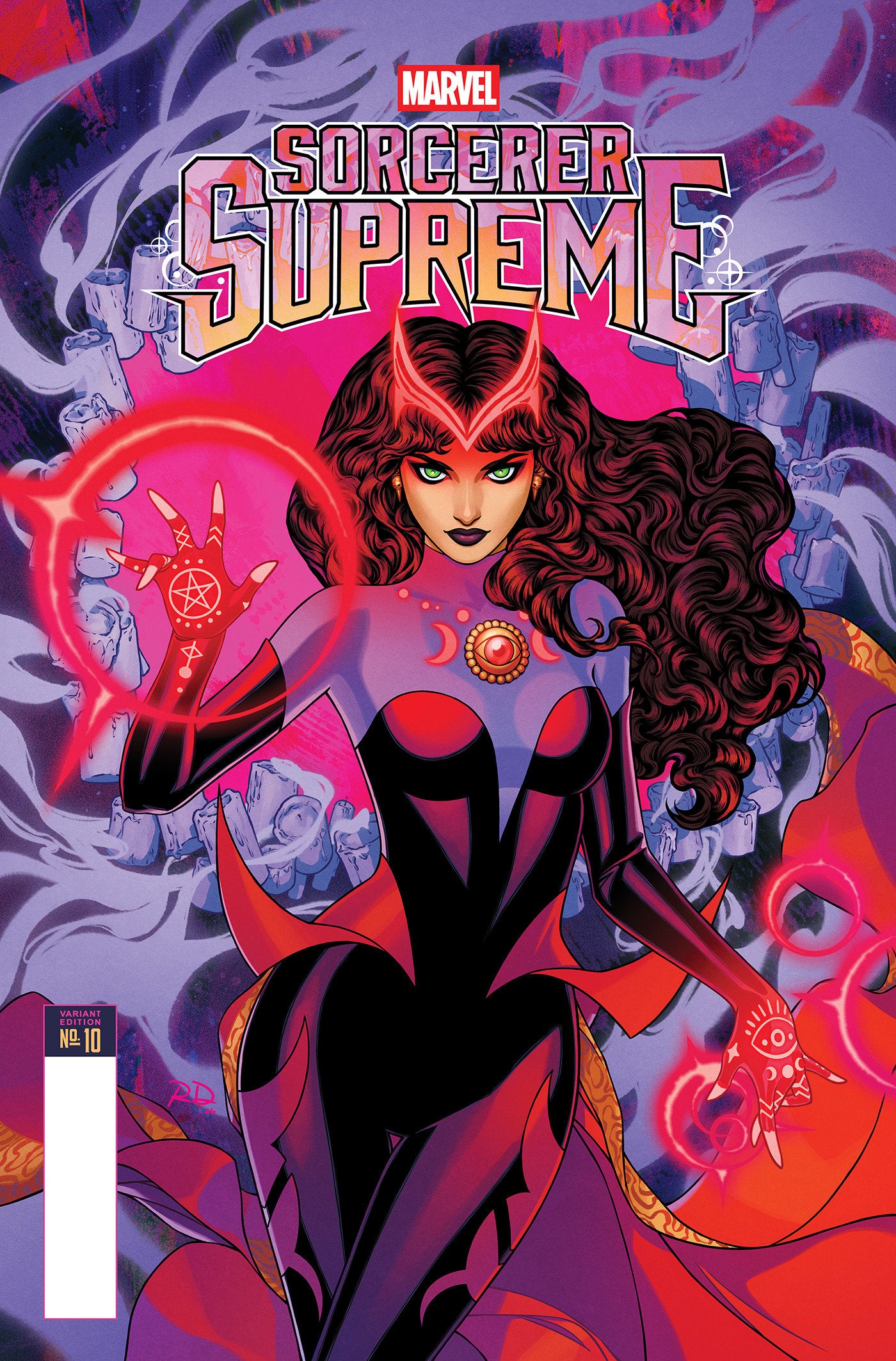 SORCERER SUPREME #10 RUSSELL DAUTERMAN VAR CVR B