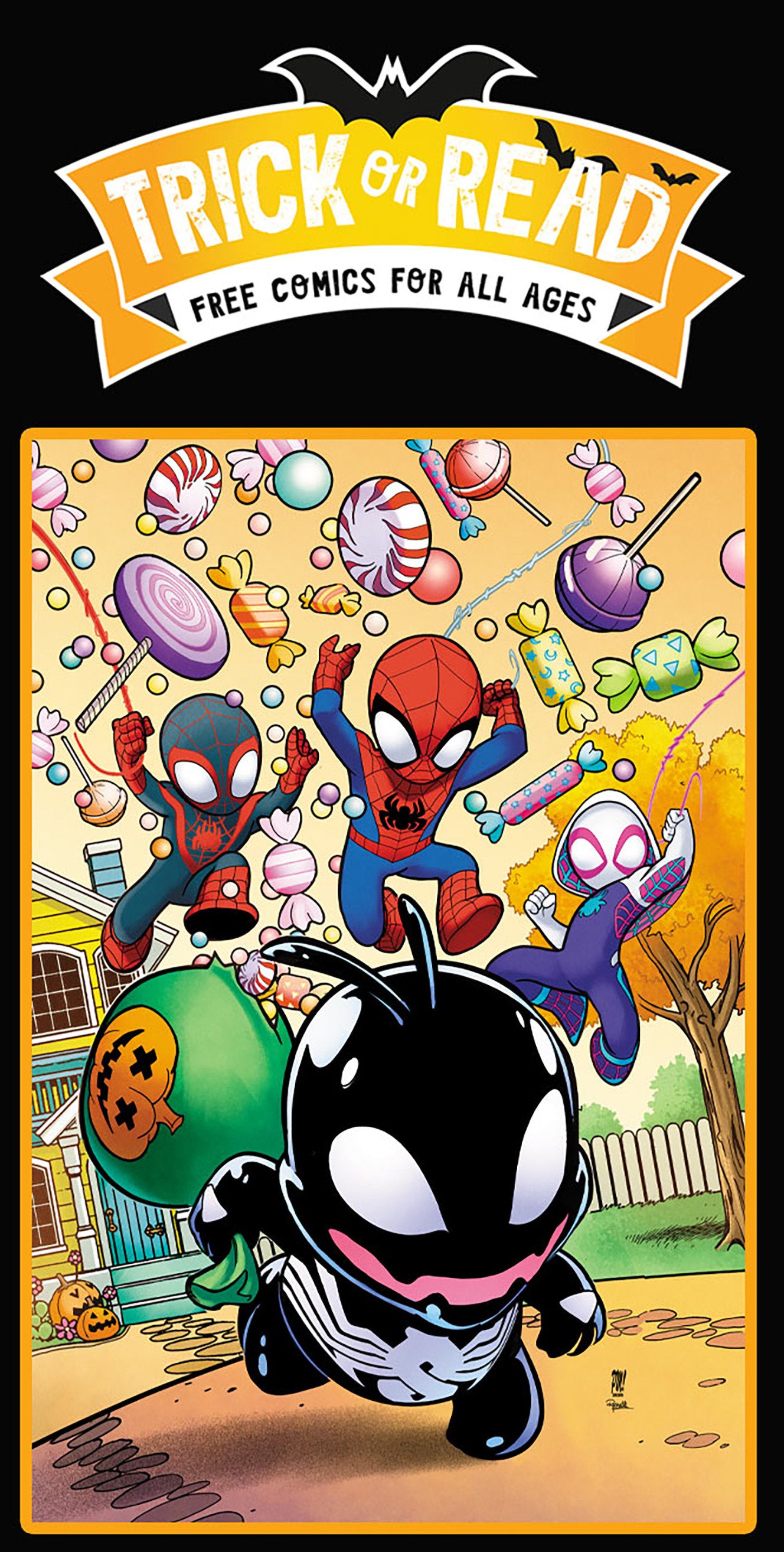 SPIDEY AND HIS AMAZING FRIENDS #1 HALLOWEEN TRICK-OR-READ 2026 BUNDLES OF 20