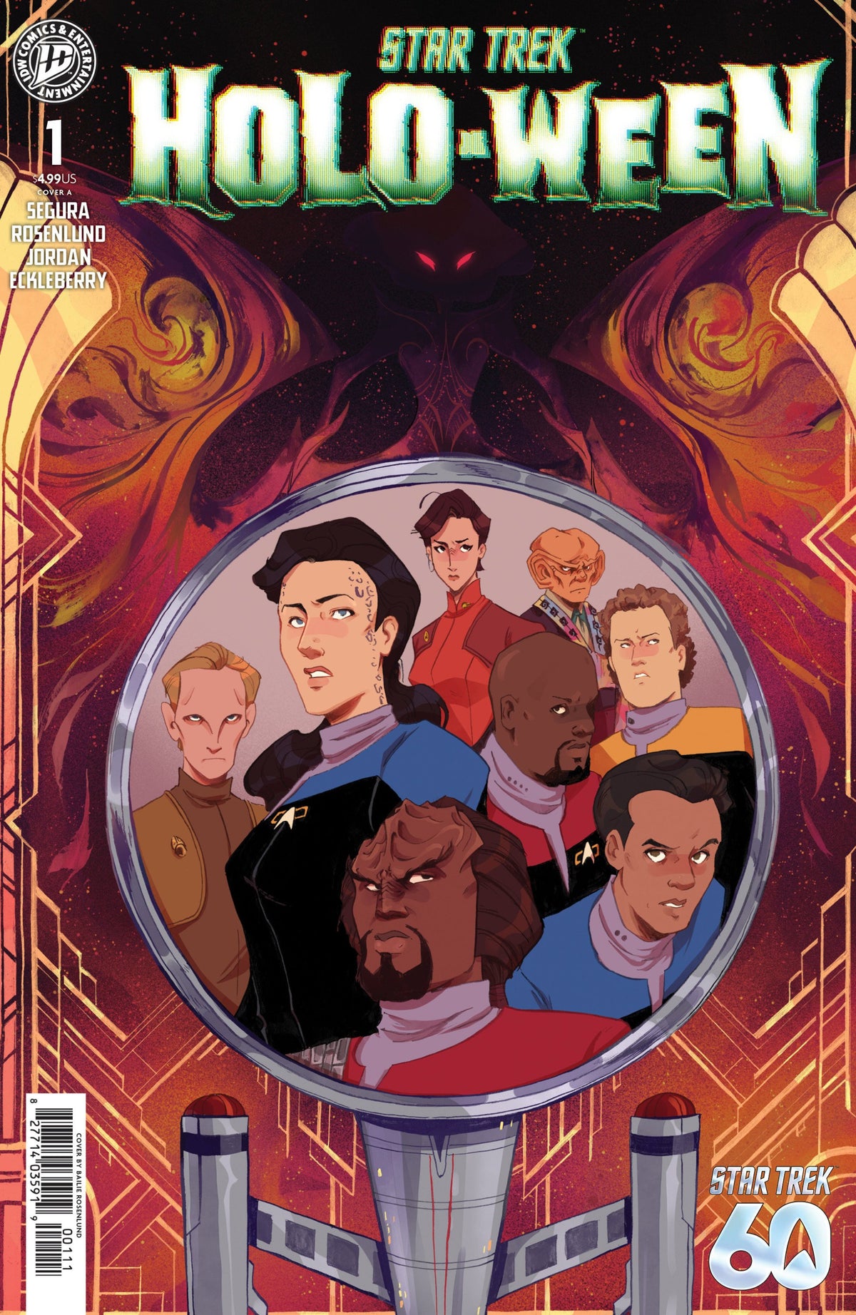 STAR TREK HOLO-WEEN II #1 CVR A ROSENLUND