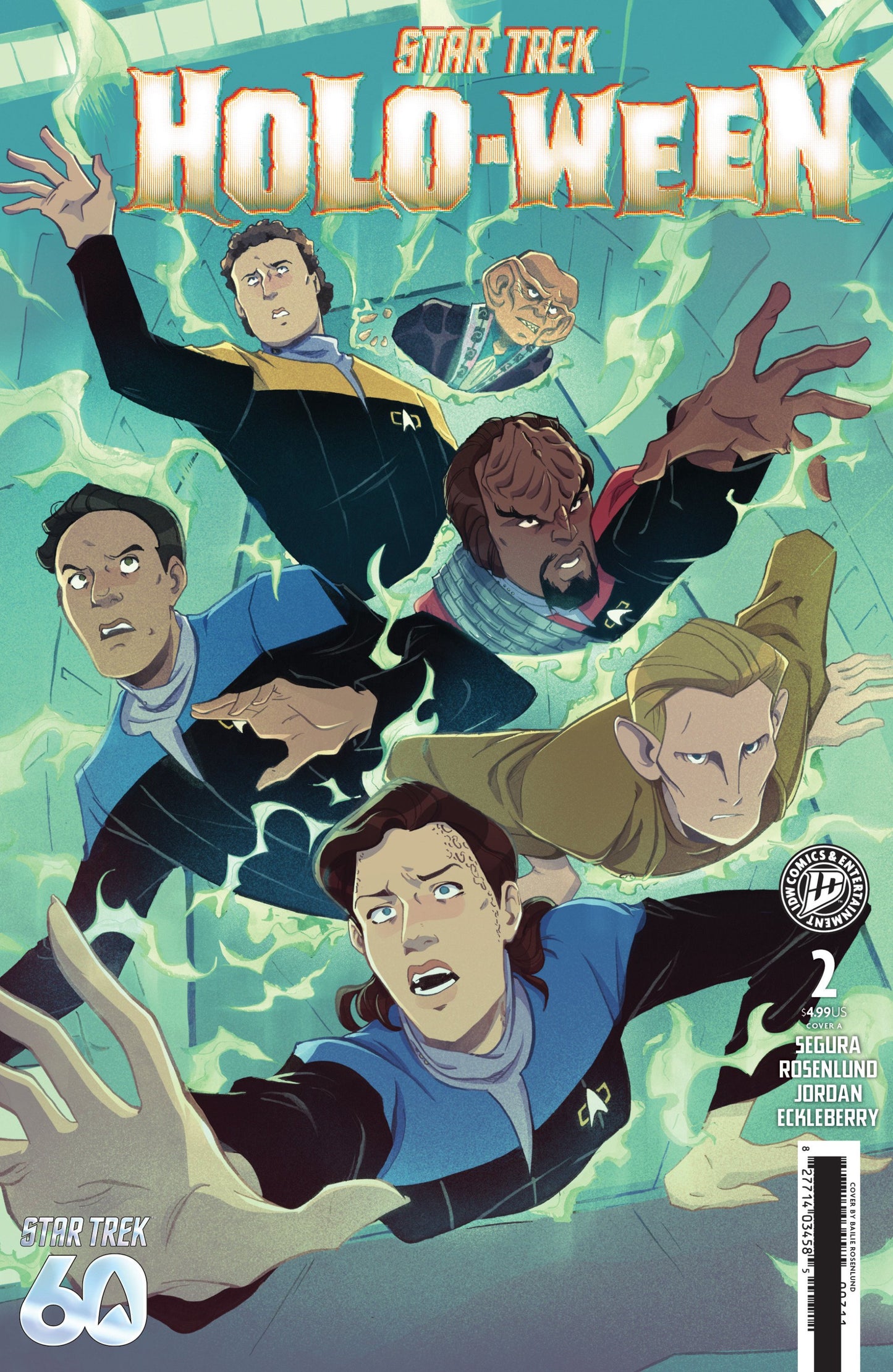 STAR TREK HOLO-WEEN II #2 COVER A ROSENLUND CVR A