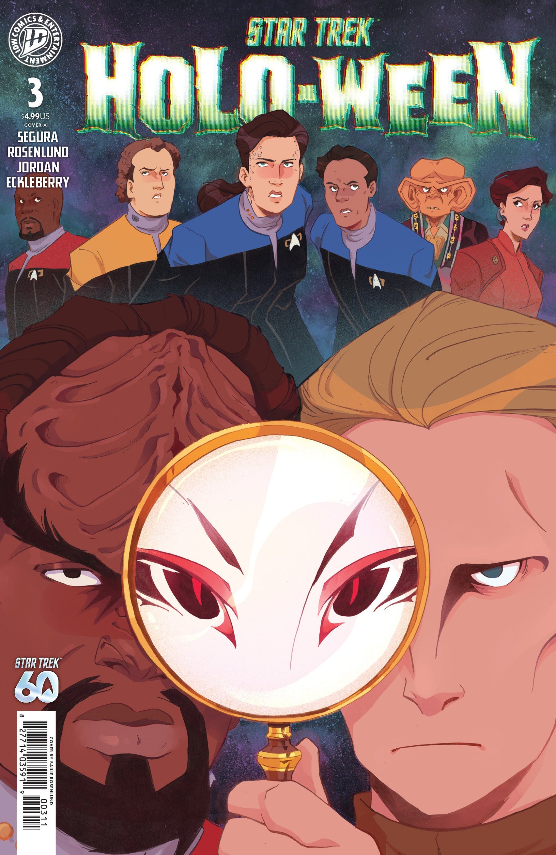 STAR TREK HOLO-WEEN II #3 COVER A ROSENLUND CVR A