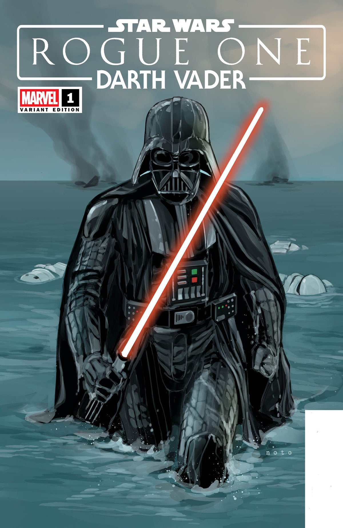 STAR WARS ROGUE ONE - DARTH VADER #1 PHIL NOTO VAR CVR D