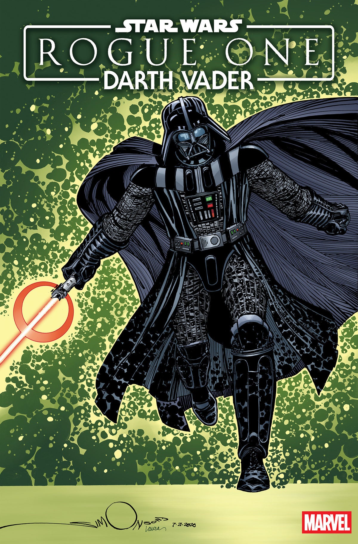 STAR WARS ROGUE ONE - DARTH VADER #1 WALT SIMONSON VAR CVR B