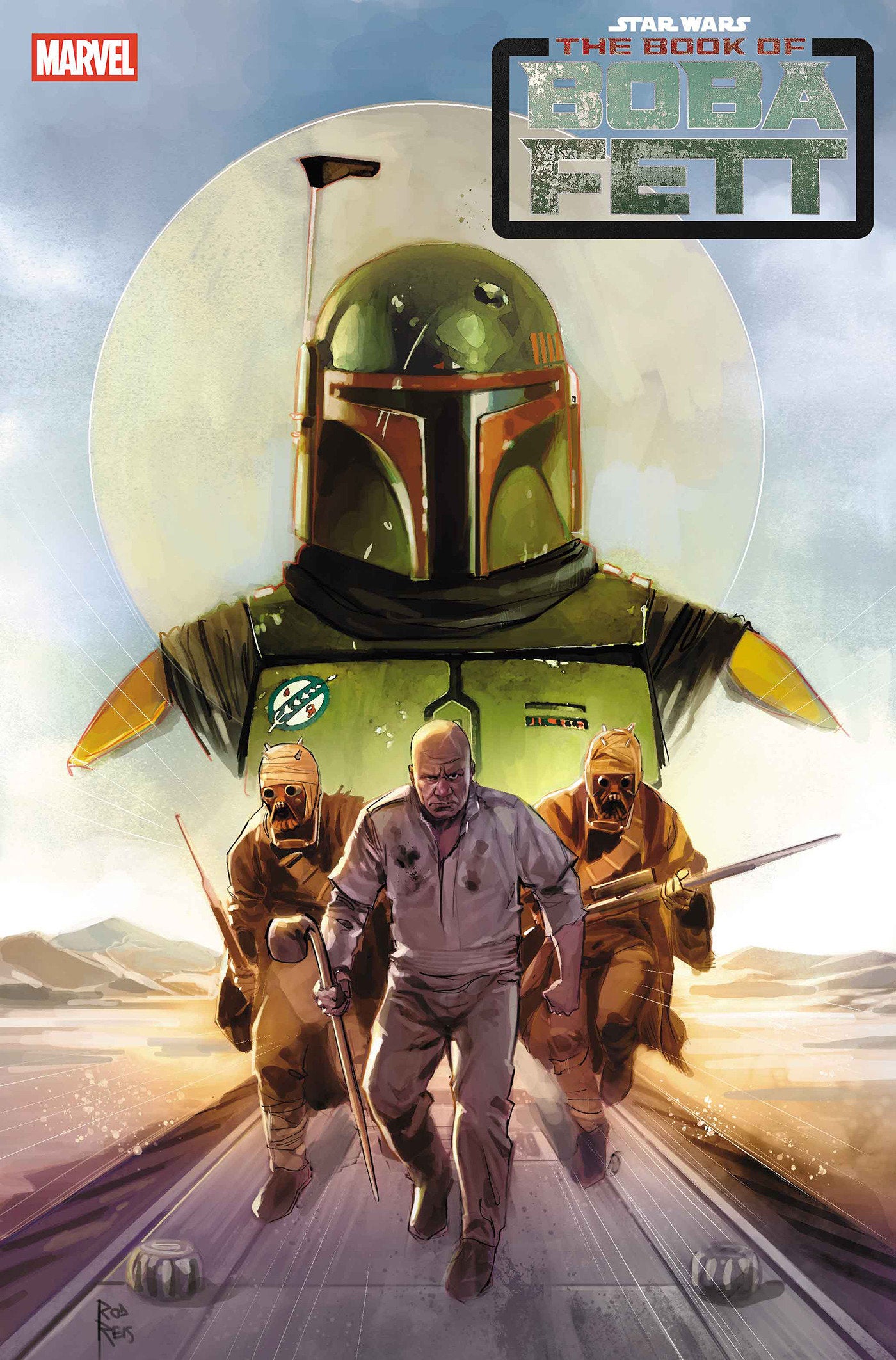 STAR WARS THE BOOK OF BOBA FETT #2 ROD REIS VAR CVR B