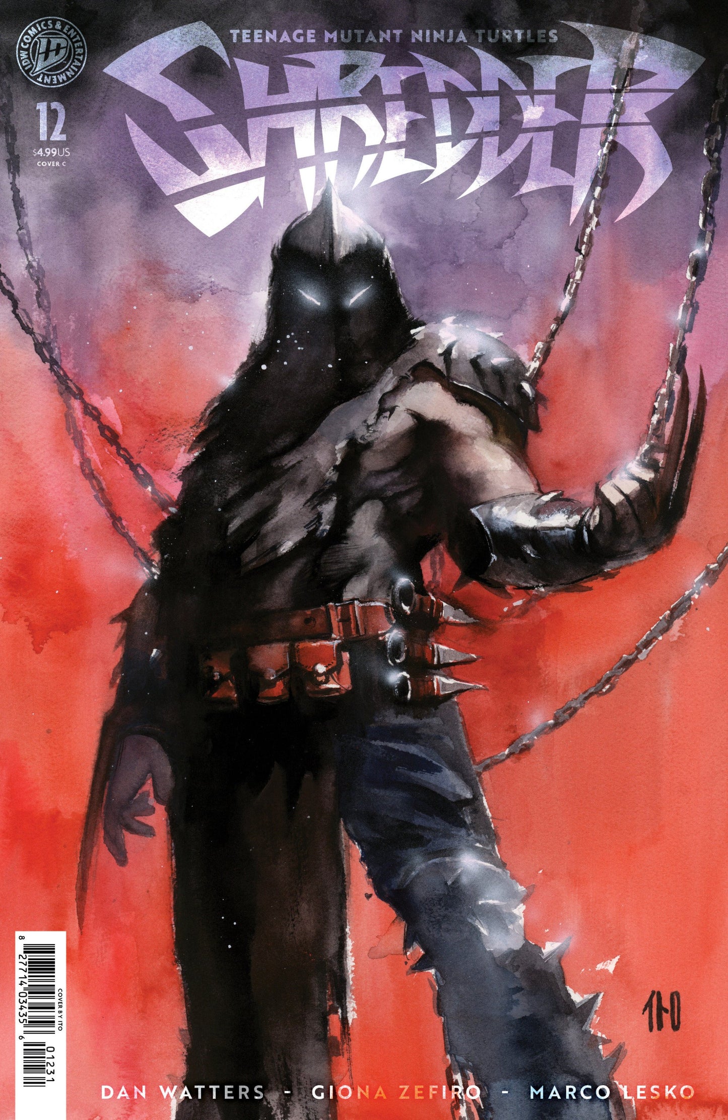 TEENAGE MUTANT NINJA TURTLES SHREDDER #12 VAR C ITO CVR C