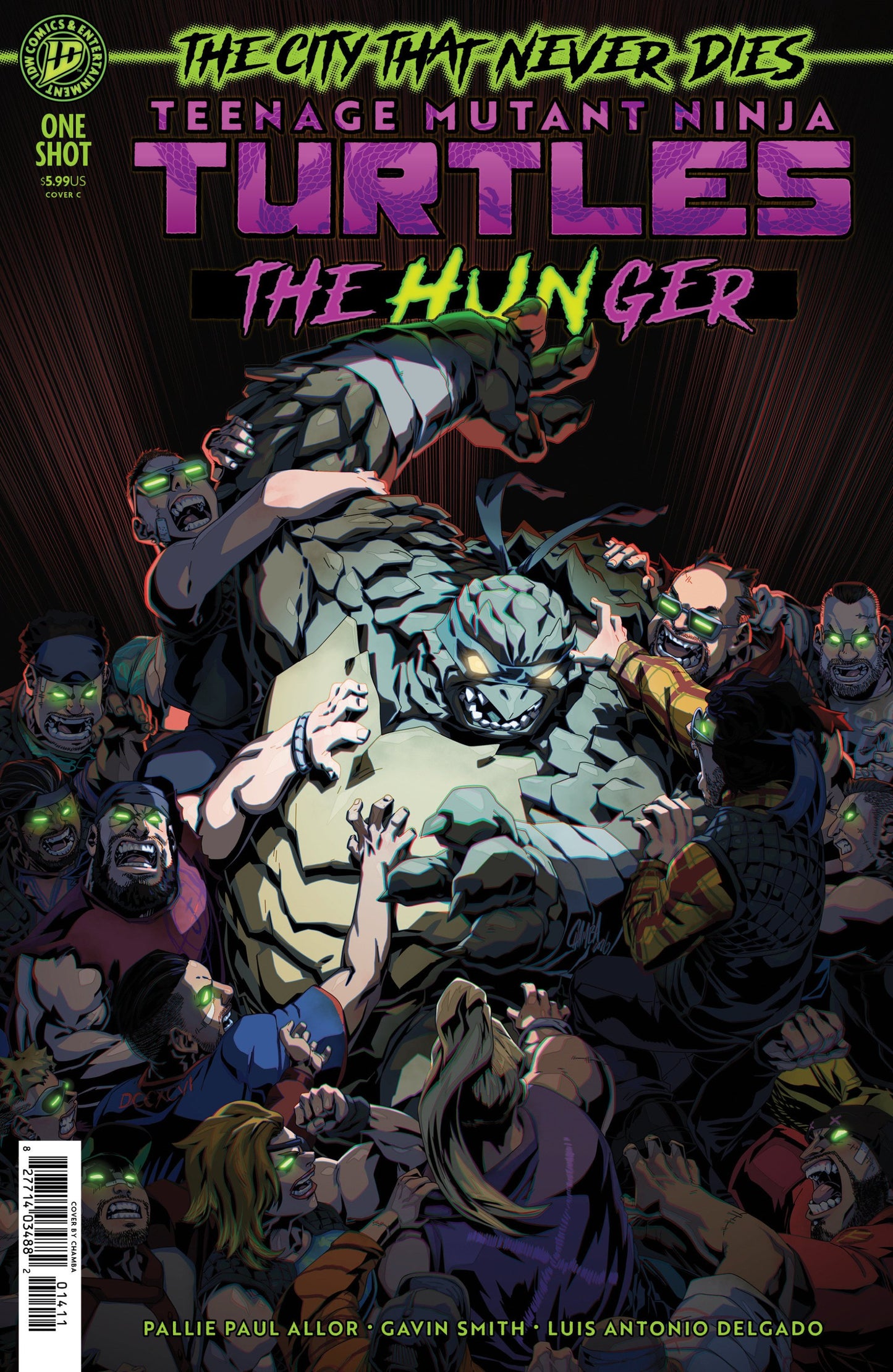 TEENAGE MUTANT NINJA TURTLES THE HUNGER VAR C CHAMBA CVR C